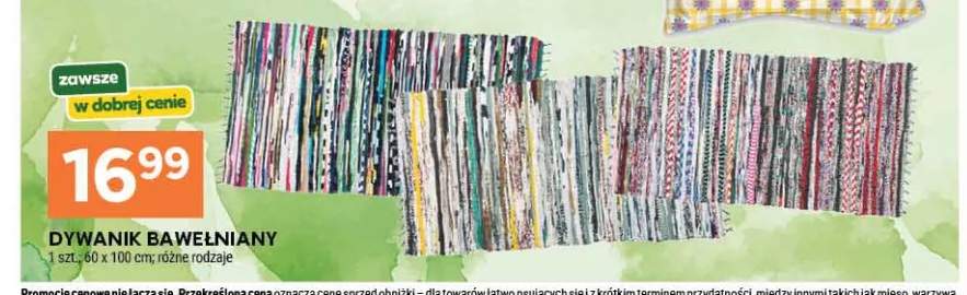 Dywanik bawełniany 60x100 cm