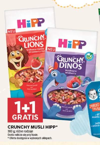 Crunchy Musli HiPP Crunchy Lions +1 wariant