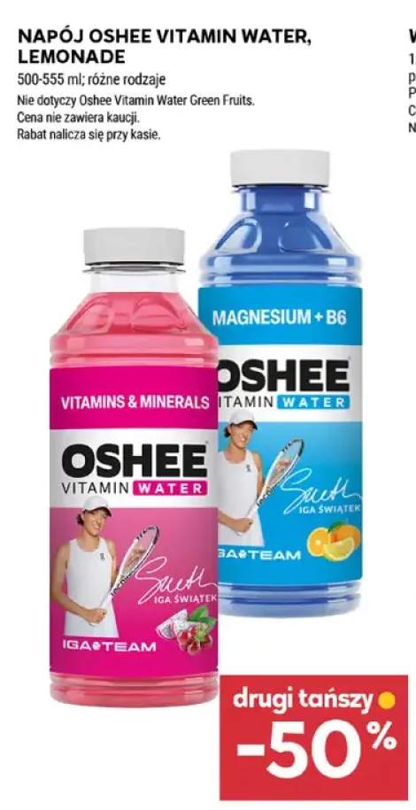 Napój Oshee Lemonade +2 warianty