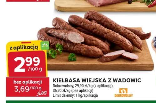 Kiełbasa wiejska z Wadowic Dobrowolscy