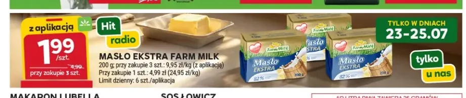Masło ekstra Farm Milk