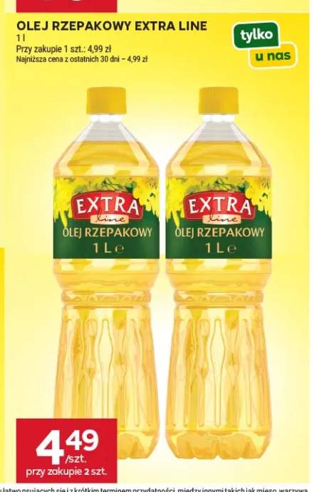 Olej rzepakowy Extra Line