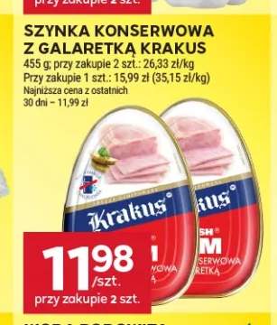 Szynka konserwowa z galaretką Krakus