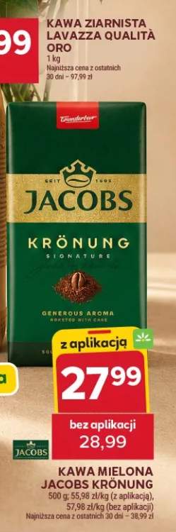 Kawa mielona Jacobs Krönung