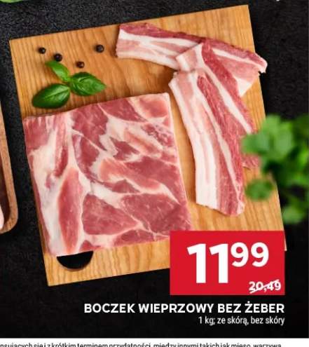 Boczek wieprzowy bez żeber