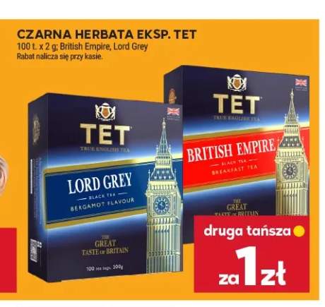 Herbata czarna ekspresowa TET British Empire +1 wariant