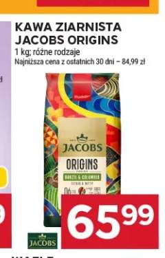 Kawa ziarnista Jacobs Origins Brazil