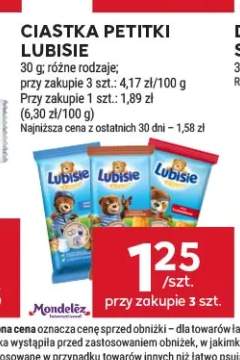 Ciastka Petitki Lubisie czekoladowe +2 warianty