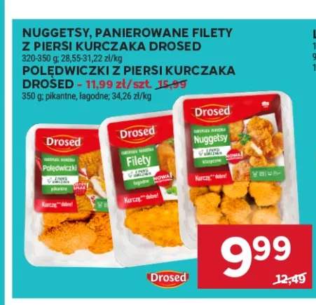 Nuggetsy z piersi kurczaka Drosed +1 wariant