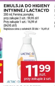 Emulsja do higieny intymnej Lactacyd Femina