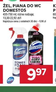 Żel do WC Domestos Zero Kamienia