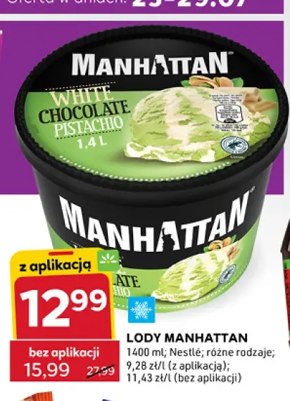 Lody Manhattan Chocolate +1 wariant