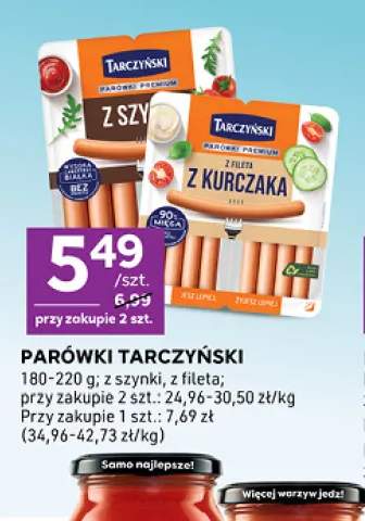 Parówki z szynki Tarczyński Premium +1 wariant