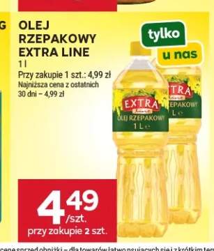 Olej rzepakowy Extra Line