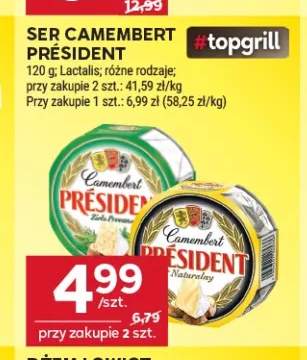 Ser Camembert Président Naturalny +1 wariant
