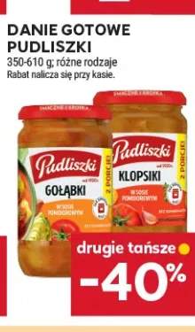Danie gotowe Gołąbki Pudliszki +1 wariant