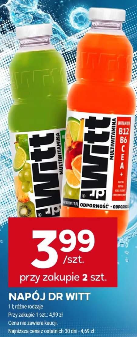 Napój Dr Witt Multiwitamina zielony +1 wariant