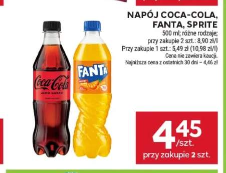 Napój gazowany Coca-Cola +2 warianty