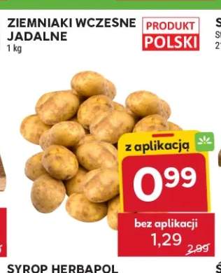 Ziemniaki wczesne jadalne