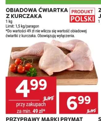 Obiadowa ćwiartka z kurczaka