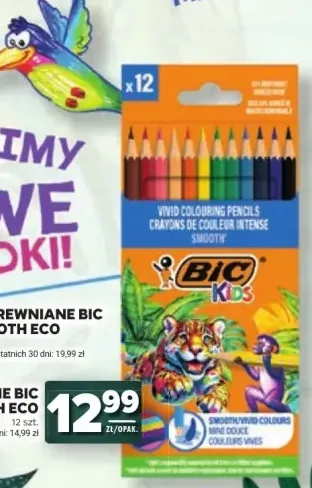 Kredki drewniane BIC Kids Smooth Eco