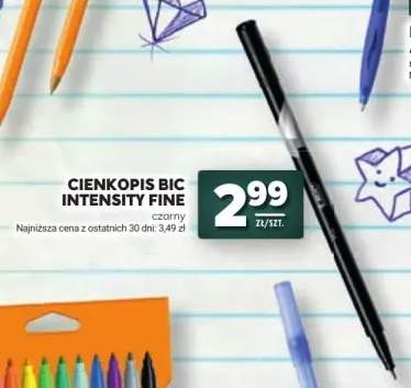 Cienkopis BIC Intensity Fine czarny