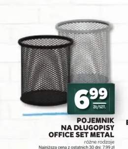 Pojemnik na długopisy Office Set Metal