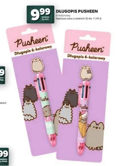 Długopis Pusheen 6-kolorowy