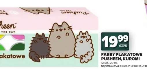 Farby plakatowe Pusheen +1 wariant