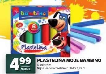 Plastelina Moje Bambino