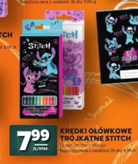 Kredki ołówkowe trójkątne Stitch