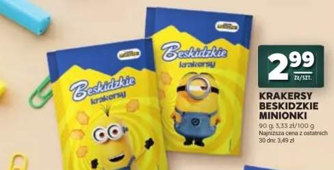 Krakersy Beskidzkie Minionki