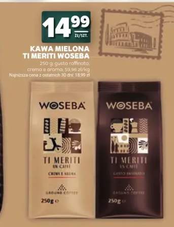 Kawa mielona Woseba Ti Meriti Crema e Aroma