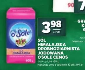 Sól himalajska drobnoziarnista jodowana o'Sole