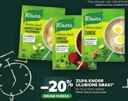 Zupa Żurek Knorr Ulubione Smaki +1 wariant