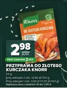 Przyprawa do złotego kurczaka Knorr