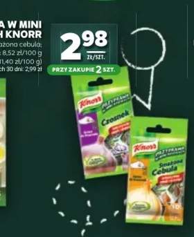 Przyprawa w mini kostkach Knorr Smażona cebula