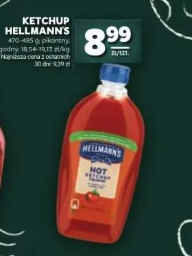 Ketchup Hellmann's Pikantny +1 wariant
