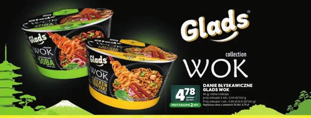 Danie błyskawiczne Glads Wok Soba
