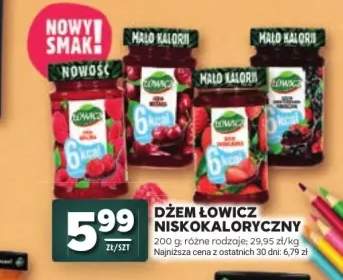 Dżem truskawkowy niskokaloryczny Łowicz +2 warianty