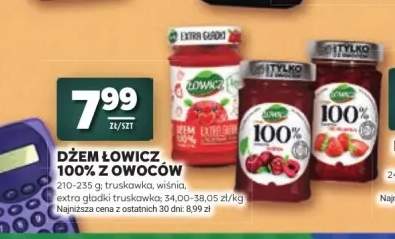 Dżem wiśniowy Łowicz 100% z owoców +1 wariant
