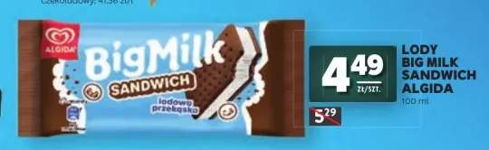 Lody Big Milk Sandwich Algida
