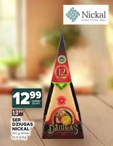 Ser twardy Dziugas Nickal klinek