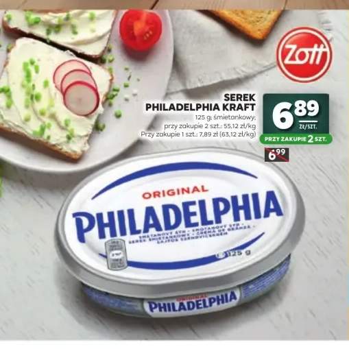 Serek Philadelphia Kraft śmietankowy