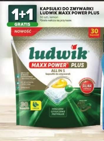 Kapsułki do zmywarki Ludwik Maxx Power Plus Lemon