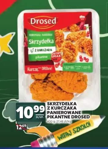 Skrzydełka z kurczaka panierowane pikantne Drosed