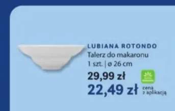 Talerz do makaronu Lubiana Rotondo ø 26 cm