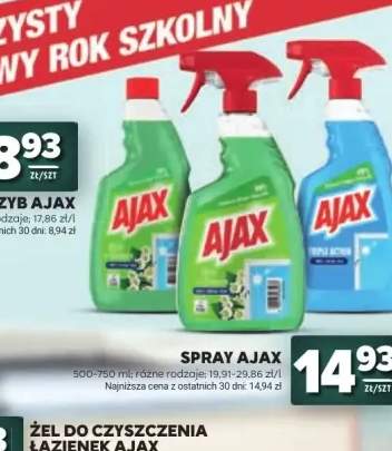Płyn do szyb Ajax