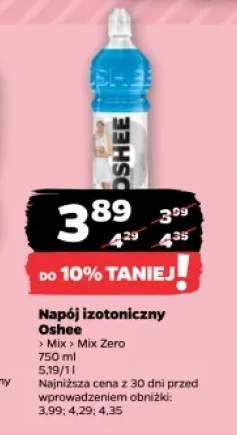 napój izotoniczny