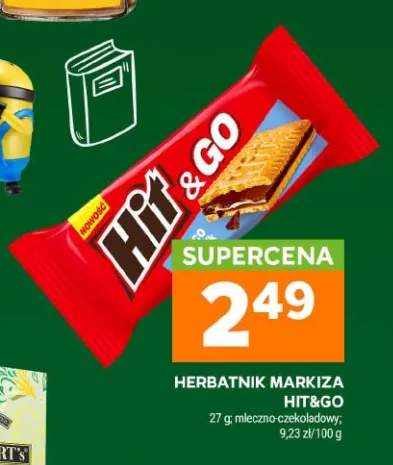 Herbatnik markiza Hit & Go mleczno-czekoladowy